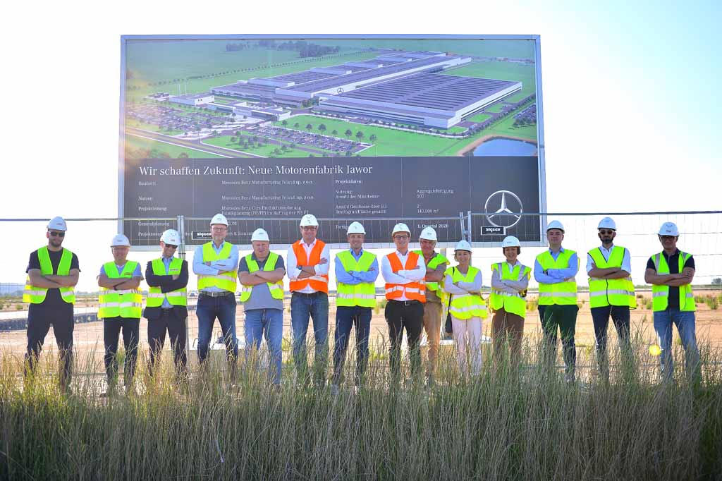 Ruszyła budowa fabryki MercedesBenz w Jaworze FaktyJawor