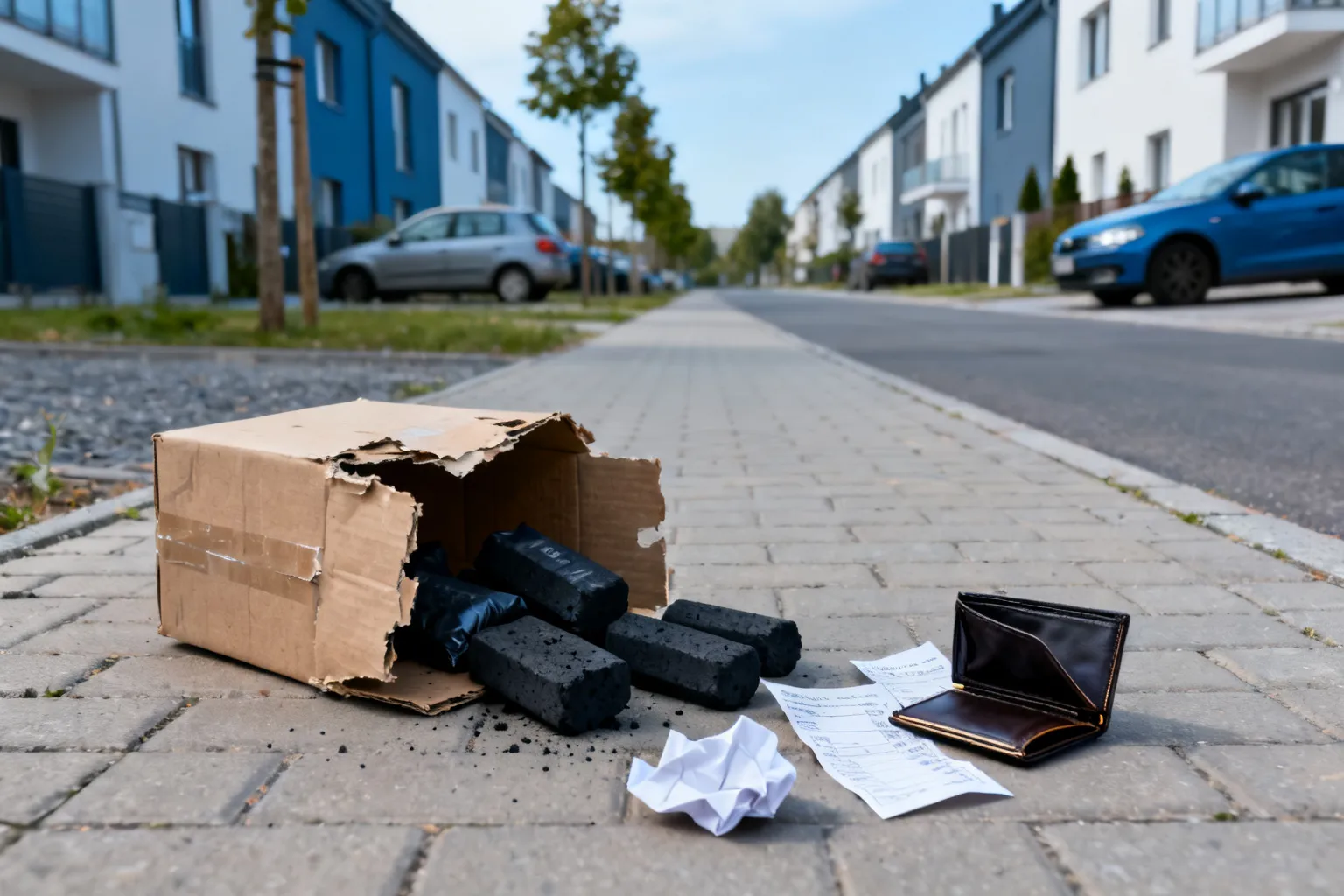 Mieszkaniec Bolkowa oszukany przy zakupie brykietu — stracił blisko 3 tys. zł