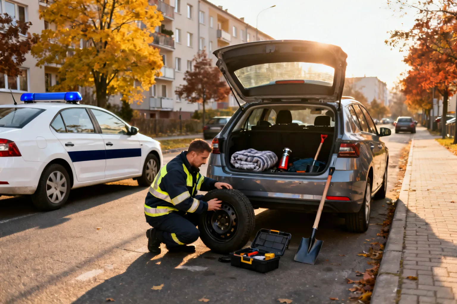 Jesień na drodze — zadbaj o stan techniczny pojazdu