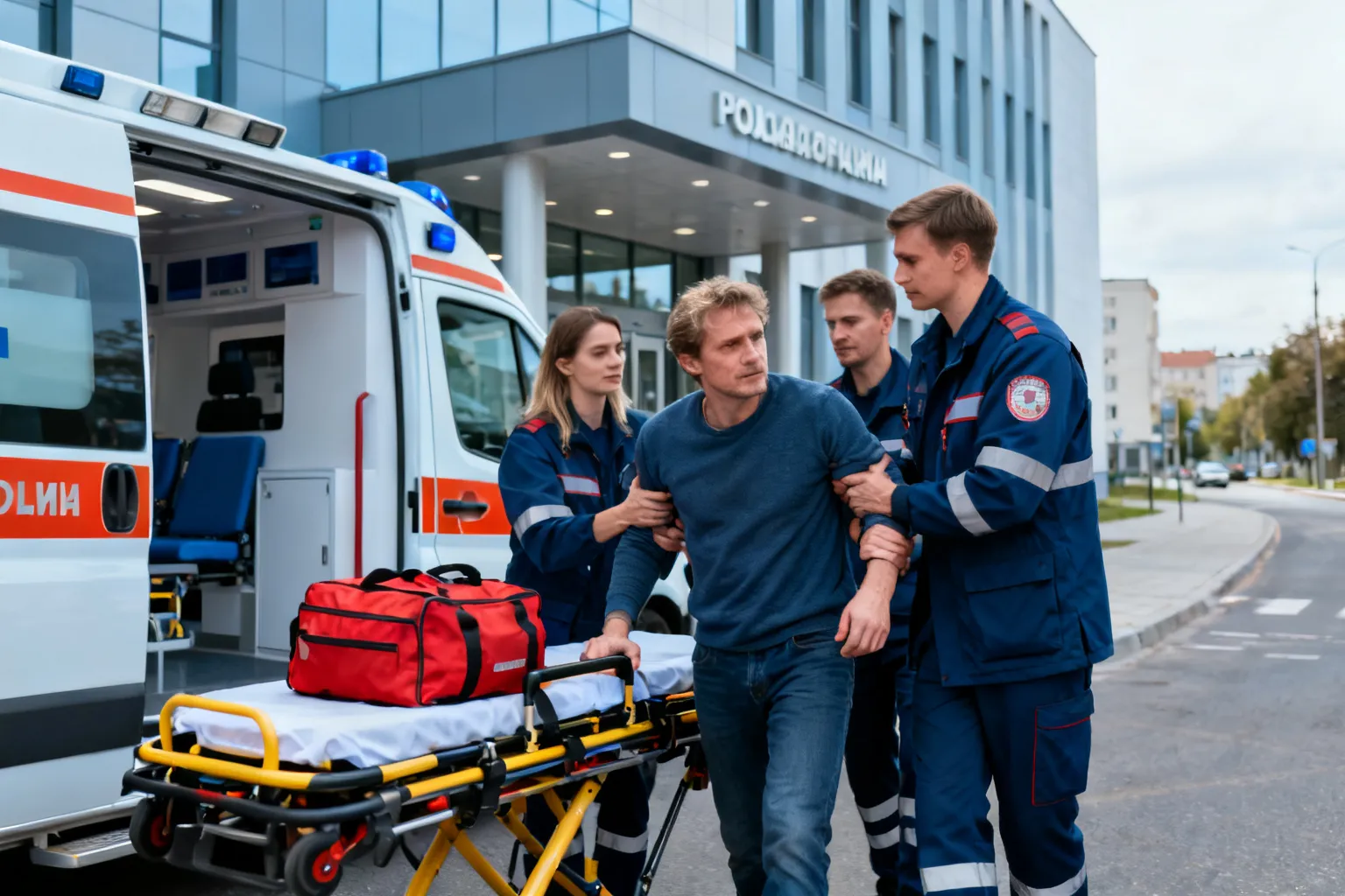 Pijany Ukrainiec zaatakował ratowników we Wrocławiu — decyzja o deportacji