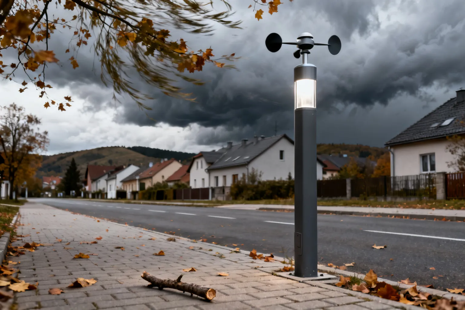 ostrzeżenie RSO silny wiatr Dolnośląskie — 20.09.2026