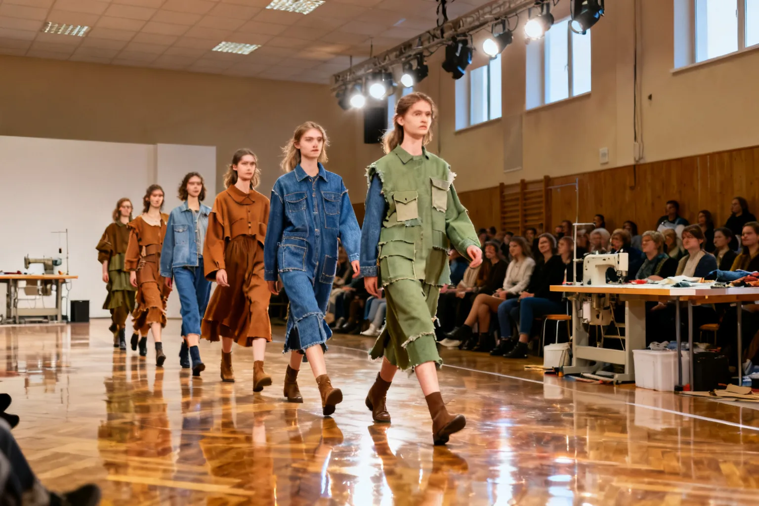 Moda na recykling — finałowy pokaz w Domu Kultury Świt na Targówku