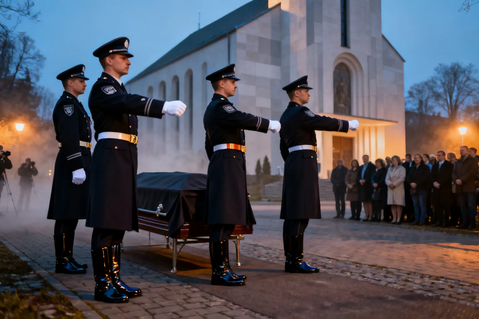 Zabójstwo policjanta Kraśnik Górny – zmieniony zarzut i pogrzeb z policyjnymi honorami