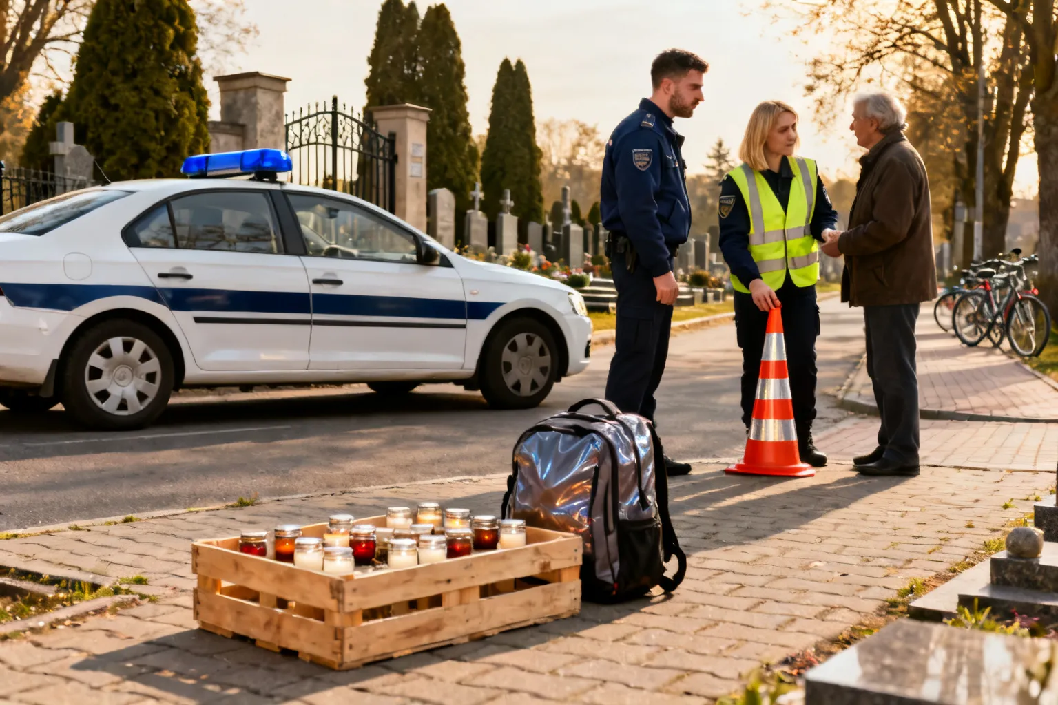Policja w Jaworze przypomina o zabezpieczeniu rzeczy przed Wszystkimi Świętymi