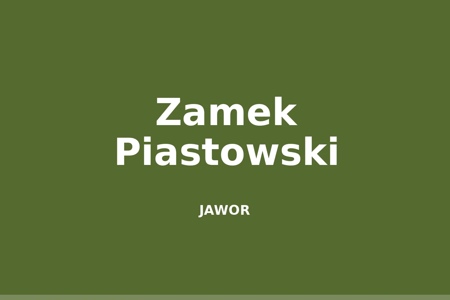 Zamek Piastowski