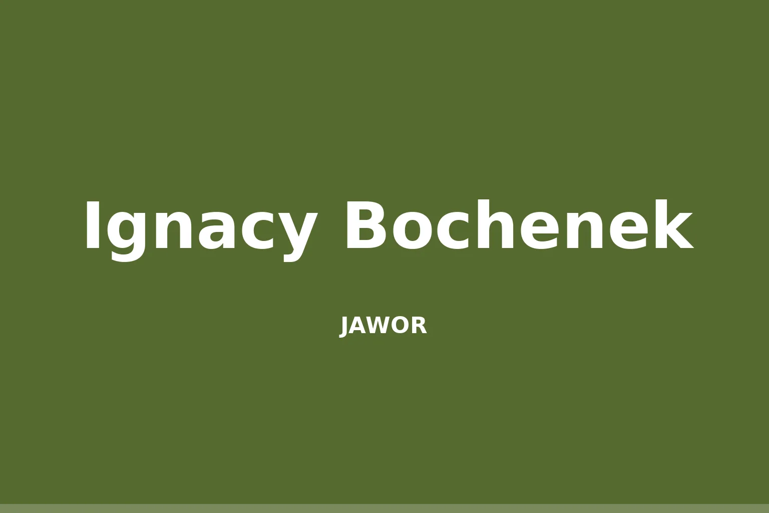 Ignacy Bochenek