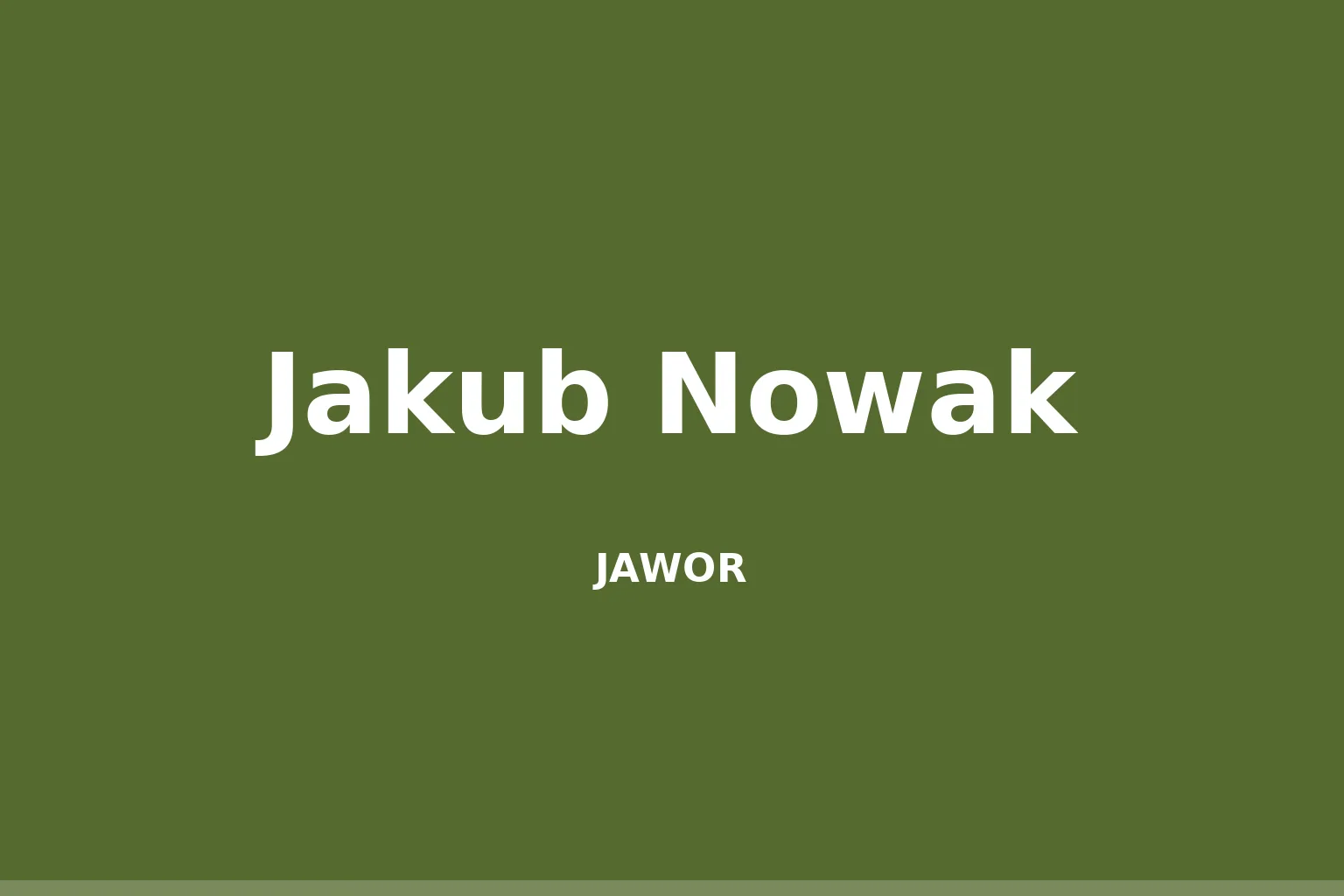 Jakub Nowak (muzyk)